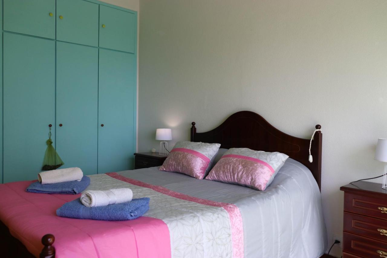 Apartamento com vista mar Nazaré Esterno foto